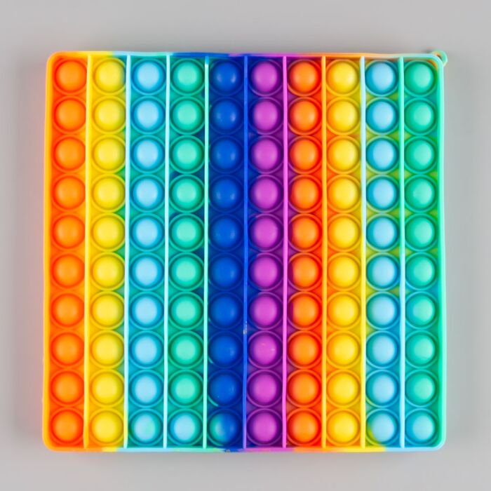Игрушка-антистресс Pop It Вечная пупырка  Квадрат  18.5x18.5 купить,NaN