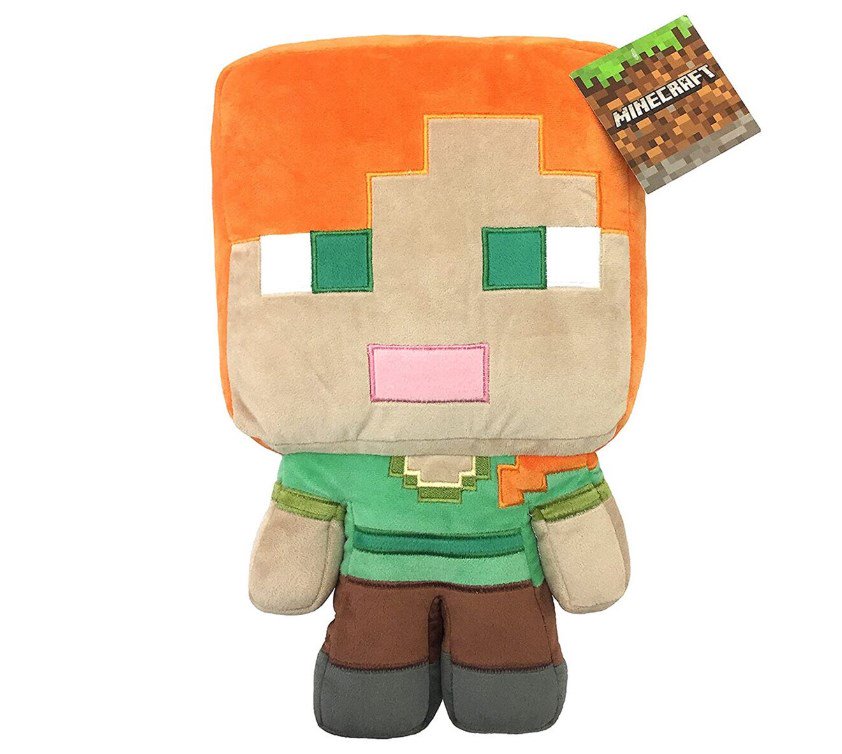 Мягкая игрушка-подушка Minecraft  Alex  38см купить,NaN