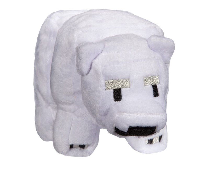 Мягкая игрушка Minecraft  Polar Bear 18см купить,NaN