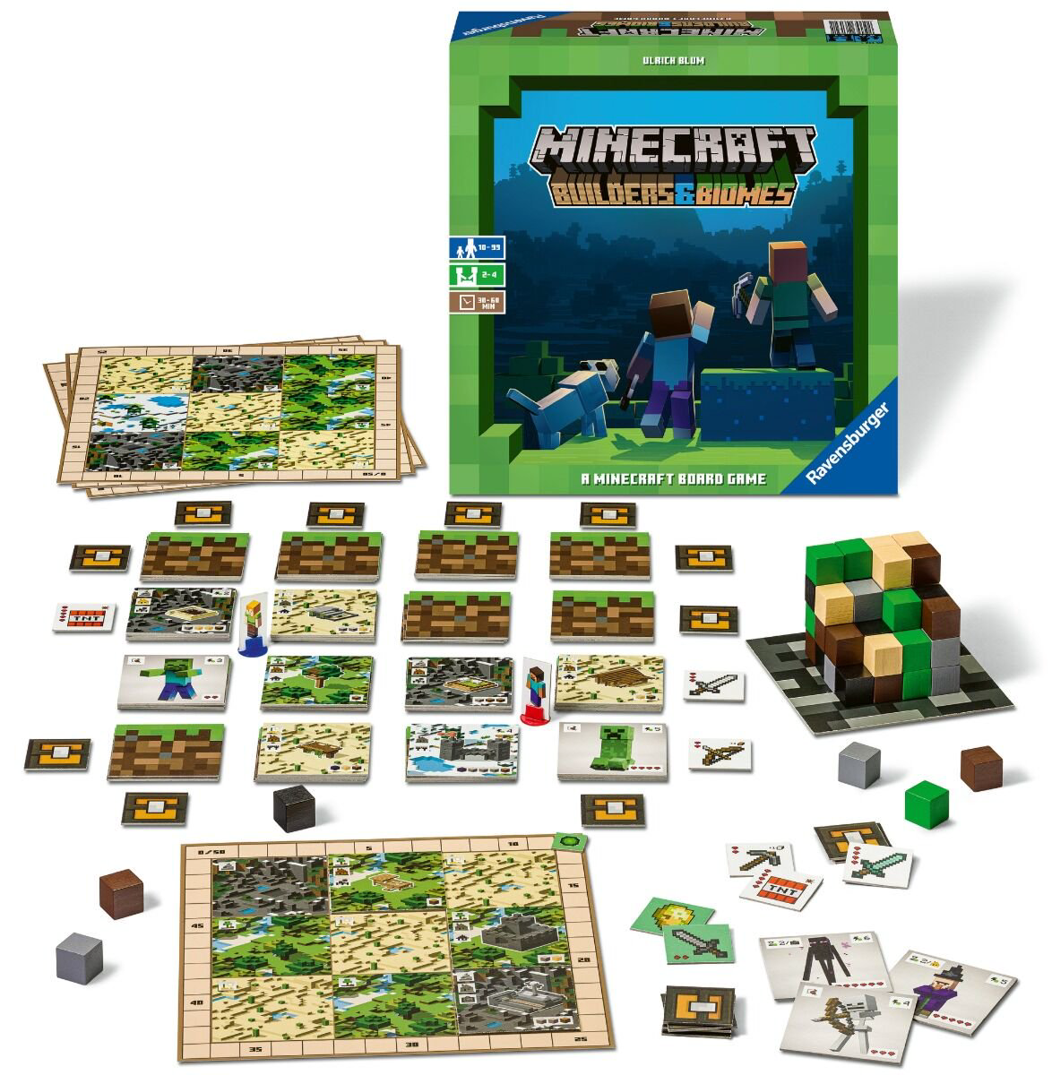 Настольная игра  Minecraft Builders & Biomes купить,NaN