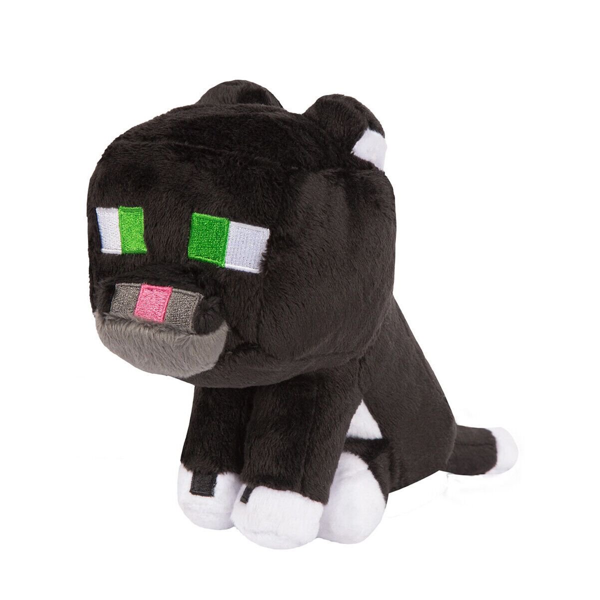 Мягкая игрушка Minecraft  Tuxedo Cat 20см купить,NaN