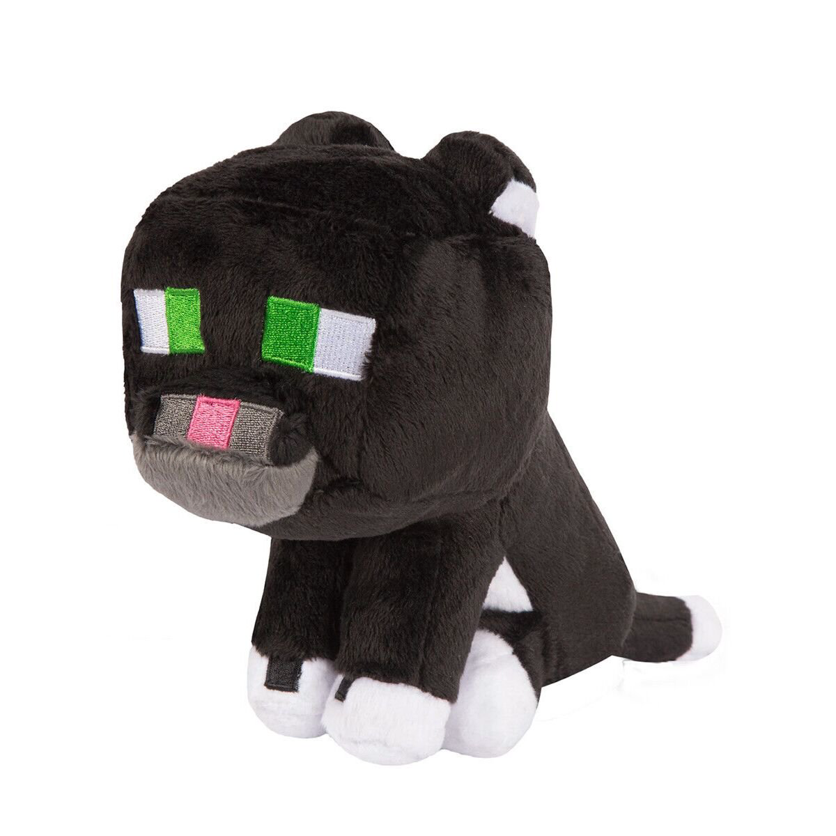 Мягкая игрушка Minecraft  Tuxedo Cat 20см купить,NaN