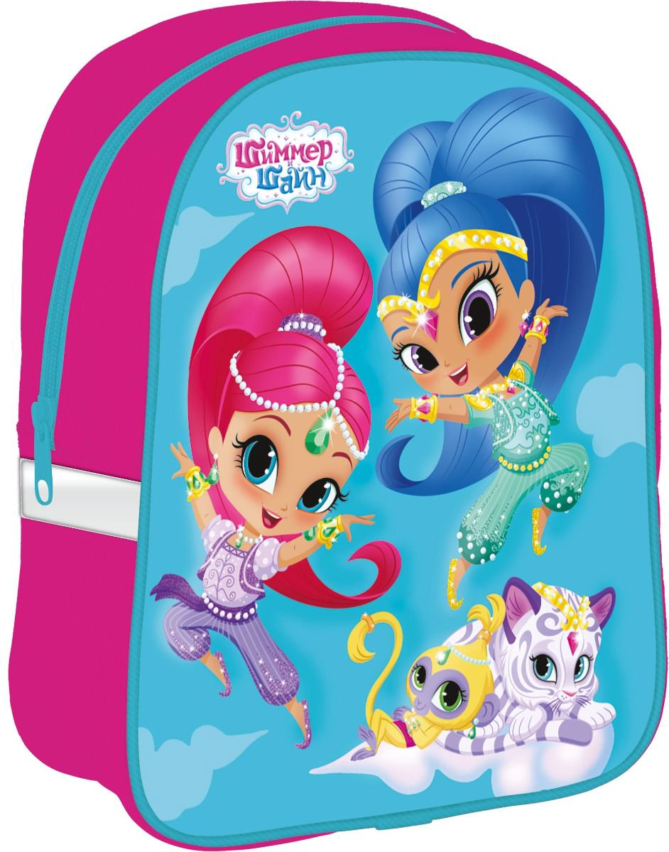 Рюкзак Shimmer and Shine 29,5 х 25 х 9см голубой купить,NaN