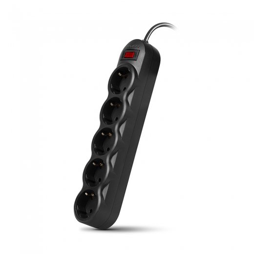 Сетевой фильтр Sven SF-05L 5м черный купить,NaN
