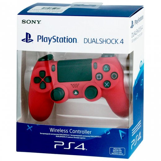 Джойстик Dualshock 4 v2 для Sony PlayStation 4 CUH-ZCT2E красный купить,0