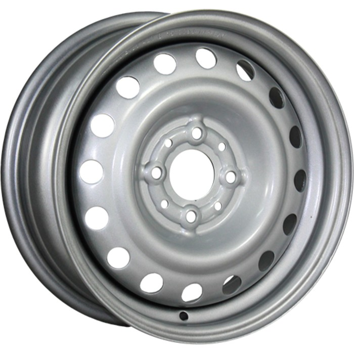 Комплект дисков Trebl 53A43C P 4х100 R14х5.5 СВ60.1 ЕТ43 silver купить,NaN