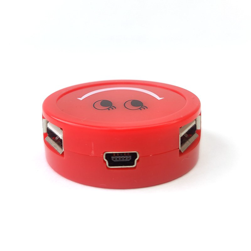 USB Hub +CR Usbonline PP0018 красный купить,1069