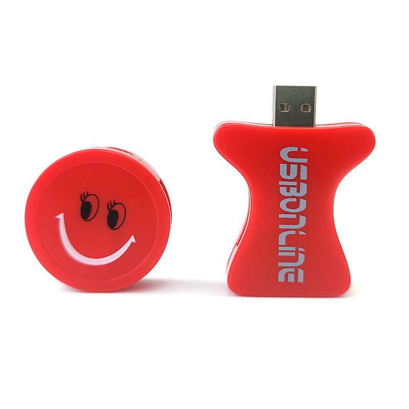 USB Hub +CR Usbonline PP0018 красный купить,1069