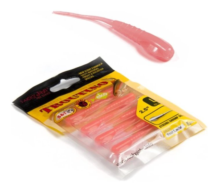 Твистер Lucky John Pro Series Troutino 43мм S20 12шт купить,NaN