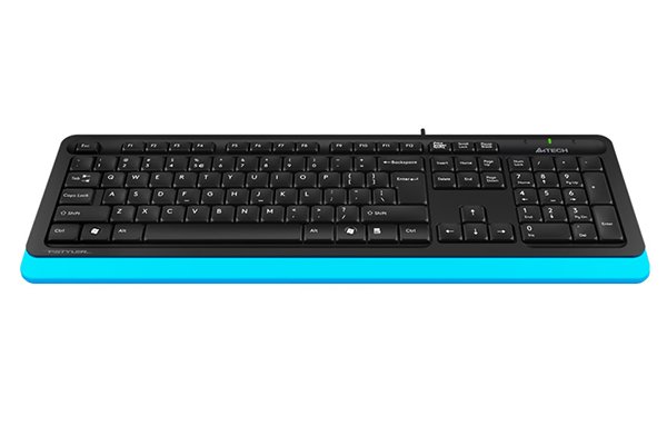 Клавиатура A4tech FK-10 Fstyler черно-синяя купить,0