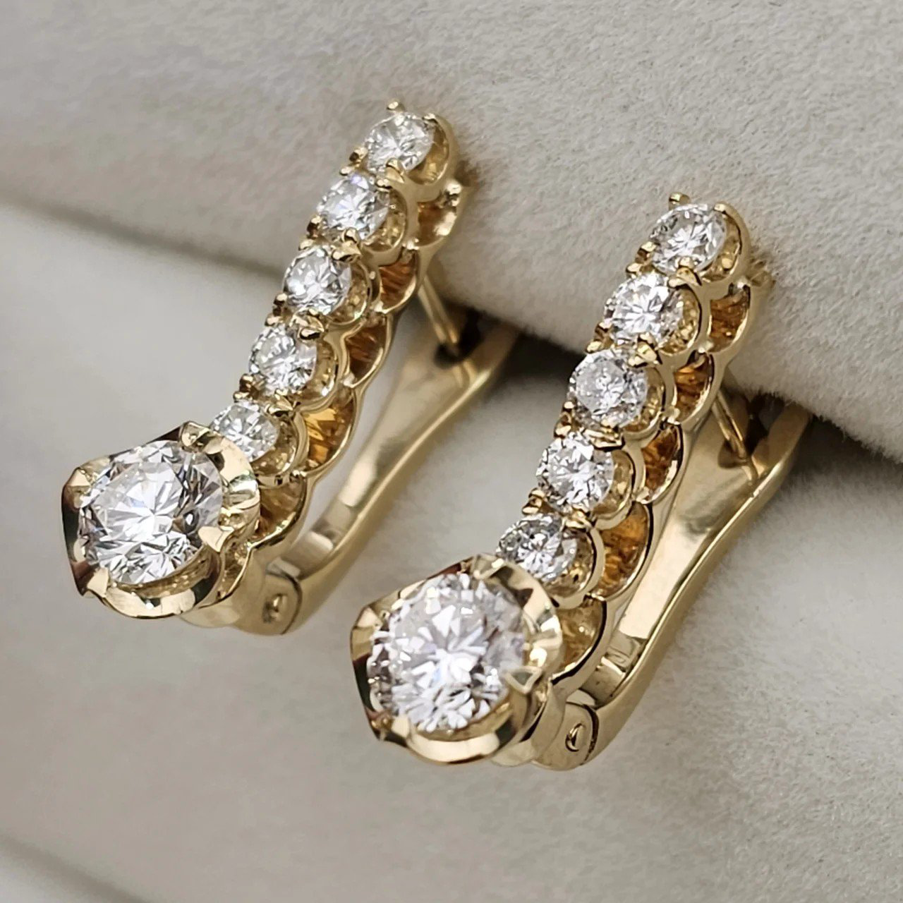 Серьги Deimantas 108600027 4,95гр 1,4ct. купить,NaN