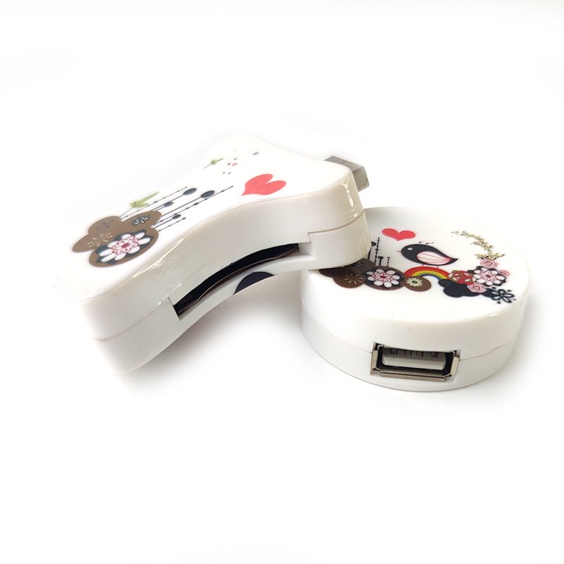 USB Hub +CR Usbonline PP0018 белый - ForteMarket USB Hub +CR Usbonline PP0018 белый купить,0