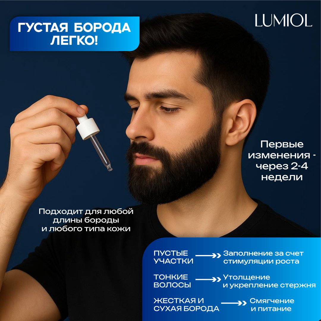 Сыворотка для роста волос Lumiol Hair Growth 30 г купить,NaN