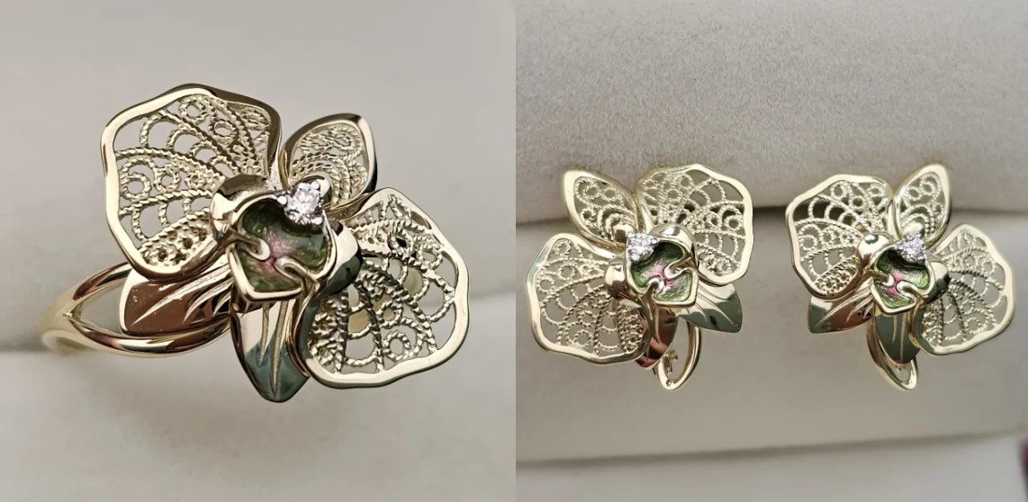 Комплект Deimantas 108601565 19,5р 0,035ct 0,07ct. купить,NaN