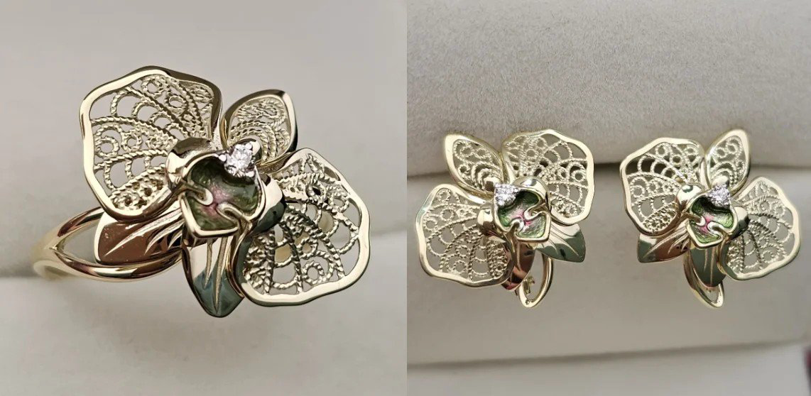 Комплект Deimantas 108601565 19,5р 0,035ct 0,07ct. купить,NaN