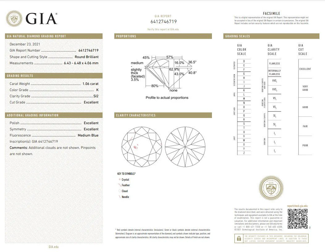 Кольцо Deimantas 108599914 18,5р 5,34гр 1,27ct. купить,NaN