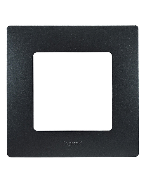 Рамка Legrand Etika 672581 черная купить,NaN