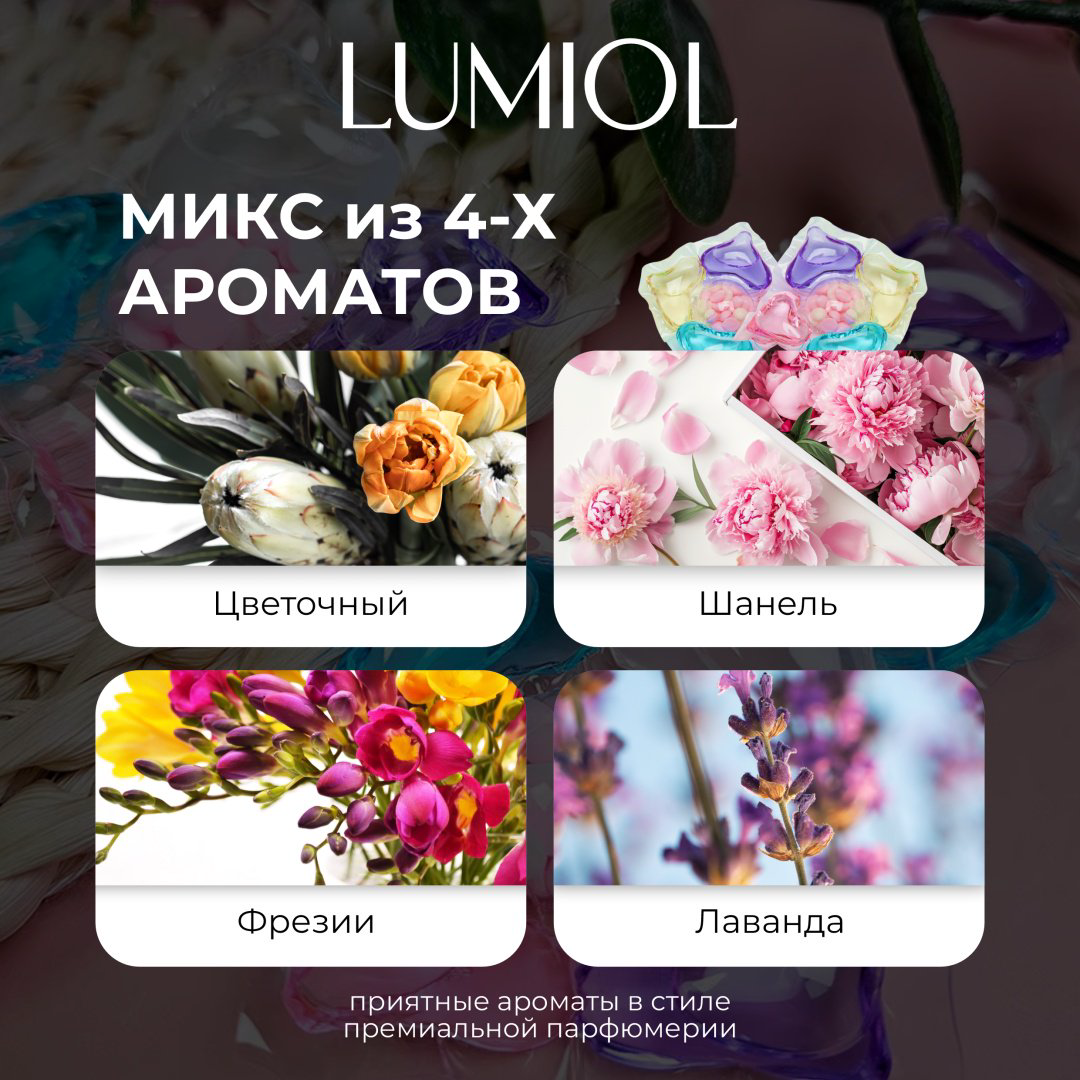 Капсулы Lumiol ECO 1 61 шт купить,NaN