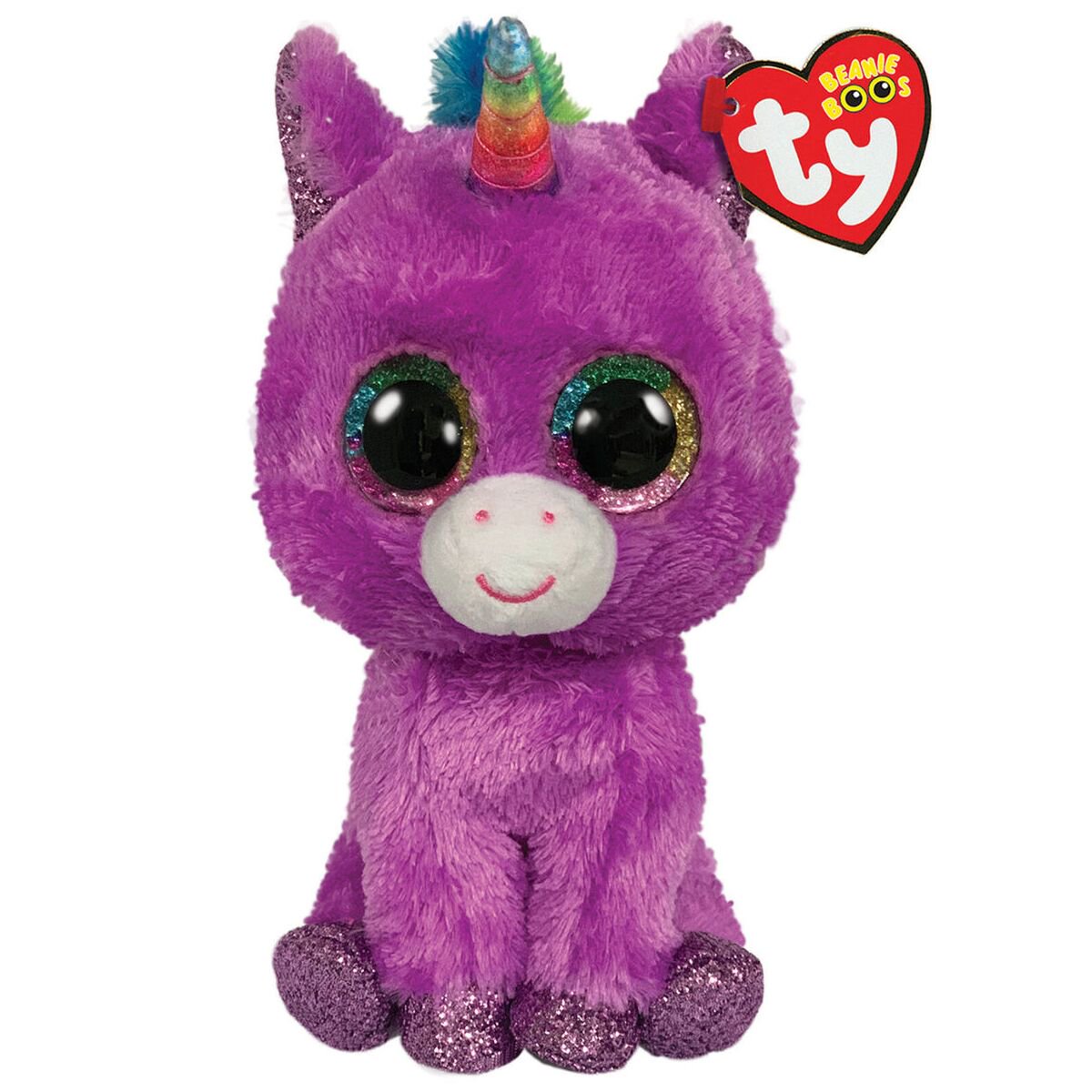 Мягкая игрушка TY Beanie Boo's  Единорог Розетта 15см купить,NaN