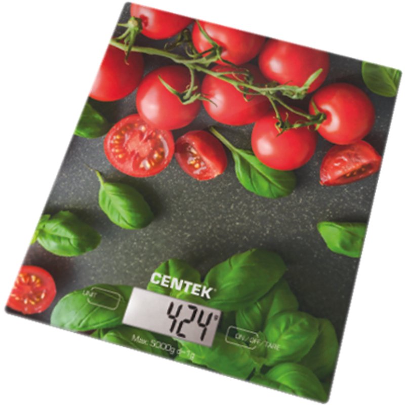 Весы кухонные Centek CT-2462 черри купить,NaN