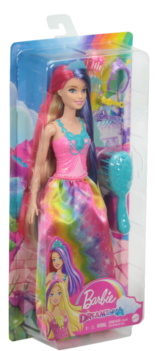 Кукла Barbie Dreamtopia Принцесса в розовом топе GTF37/GTF38 купить,NaN