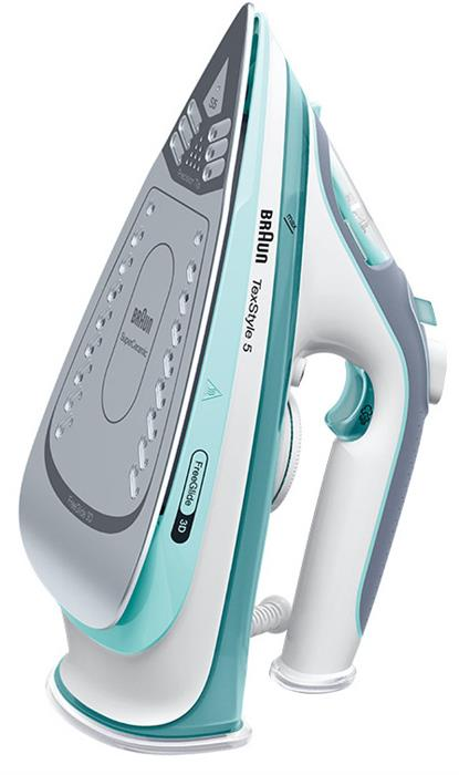Утюг Braun SI5017GR серо-бирюзовый купить,0