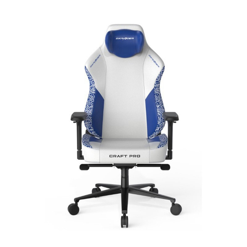Кресло игровое DX Racer CRA/PRO/WB бело-синее