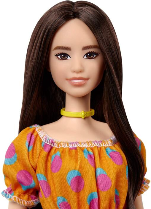 Кукла Barbie Модницы Игра с модой в платье в горошек GRB520 29см купить,NaN