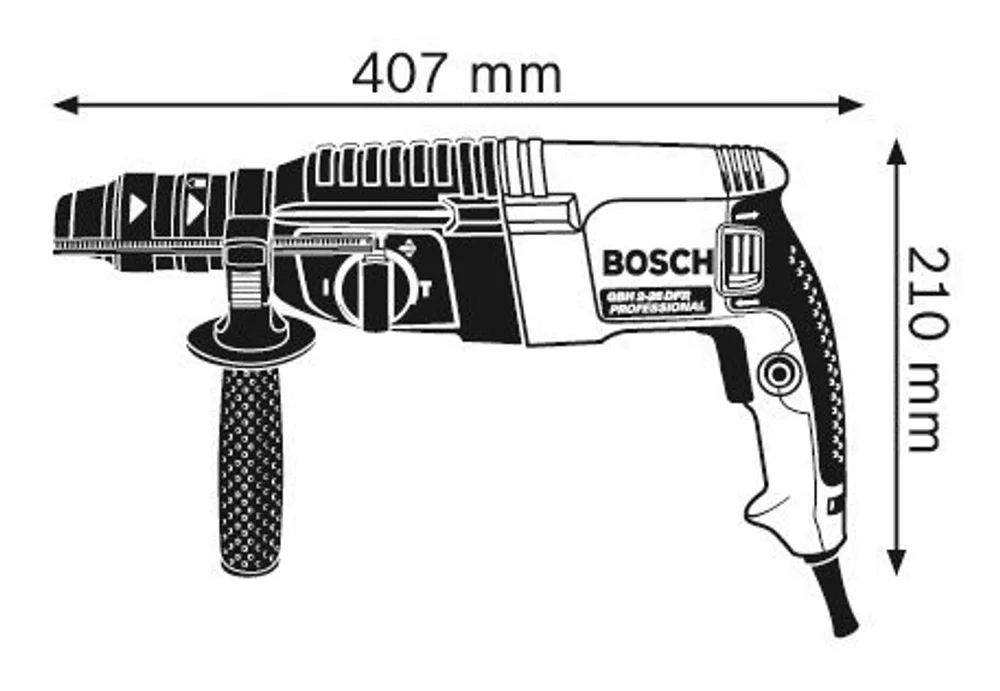 Перфоратор Bosch GBH 2-26 DFR 0611254768 - ForteMarket Перфоратор Bosch GBH 2-26 DFR 0611254768 купить,0