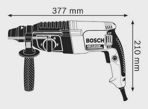 Перфоратор Bosch GBH 2-26 DRE Professional