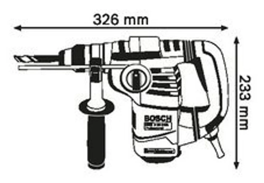 Перфоратор Bosch GBH 3-28 DRE Professional 061123A000 - ForteMarket Перфоратор Bosch GBH 3-28 DRE Professional 061123A000 купить,0