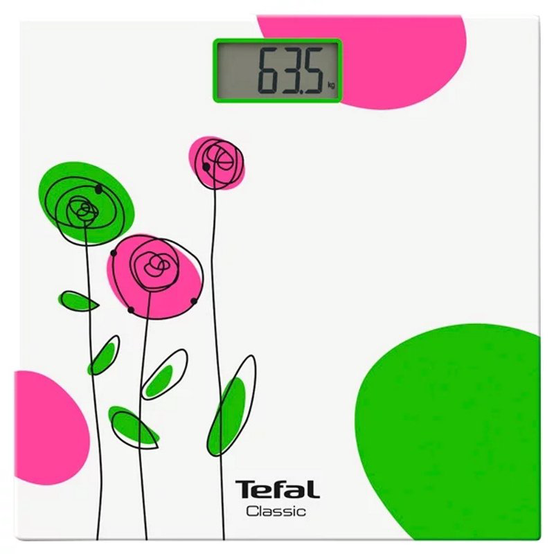 Весы напольные Tefal Classic Drawing Bloom PP1146V0 
