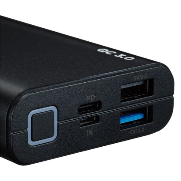 Power Bank Canyon CND-TPBQC10B 10000mAh чёрный
