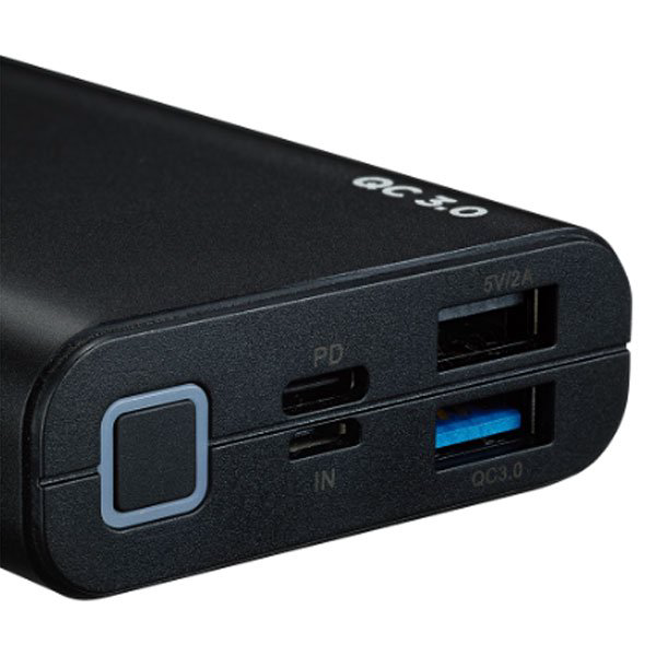 Power Bank Canyon CND-TPBQC10B 10000mAh чёрный купить,NaN