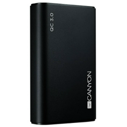 Power Bank Canyon CND-TPBQC10B 10000mAh чёрный