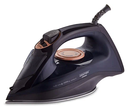 Утюг Zelmer ZIR1505 Ceramic тёмно-фиолетовый-оранжевый