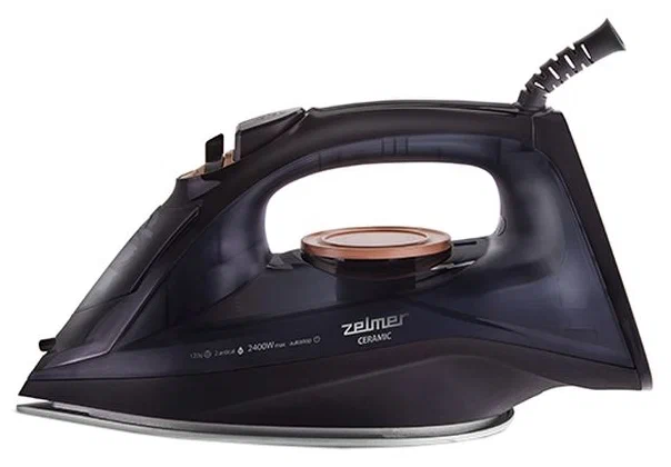 Утюг Zelmer ZIR1505 Ceramic тёмно-фиолетовый-оранжевый