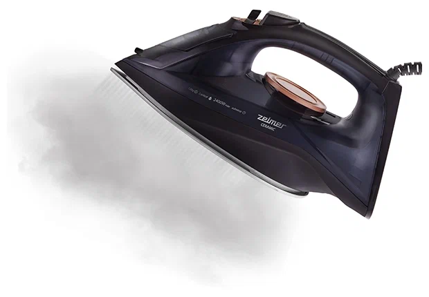 Утюг Zelmer ZIR1505 Ceramic тёмно-фиолетовый-оранжевый