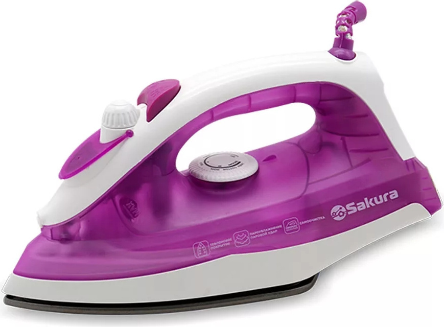 Утюг Sakura SA-3022NV фиолетовый купить,NaN