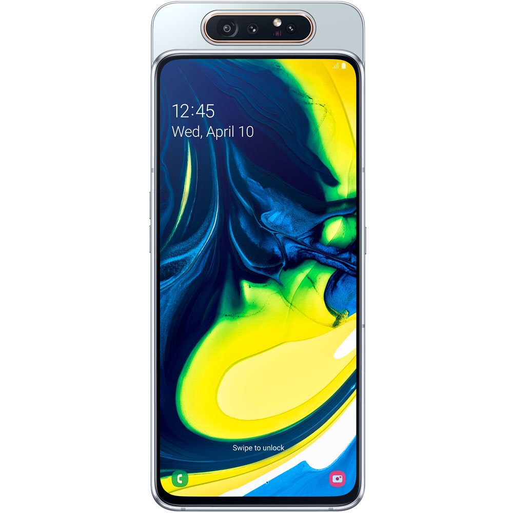 Смартфон Samsung Galaxy A80 128Gb Silver купить,NaN