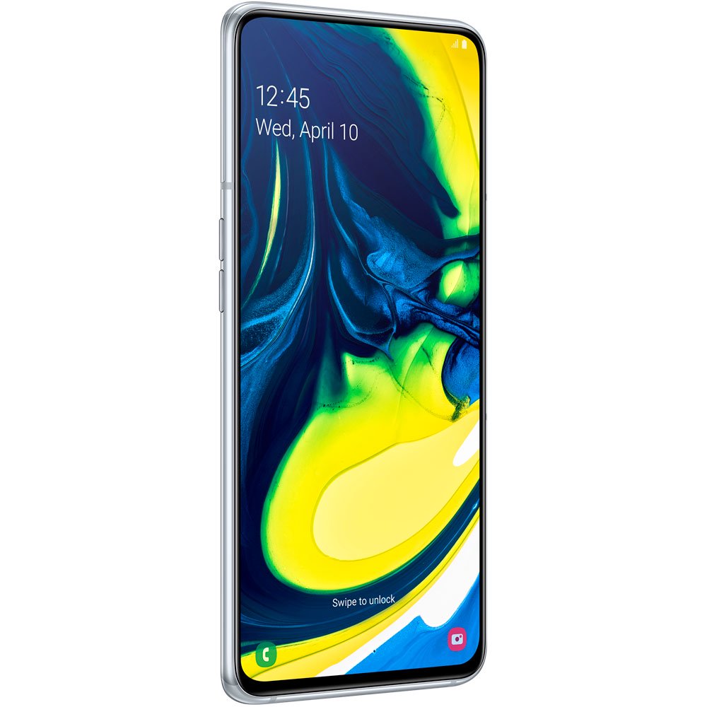 Смартфон Samsung Galaxy A80 128Gb Silver купить,NaN