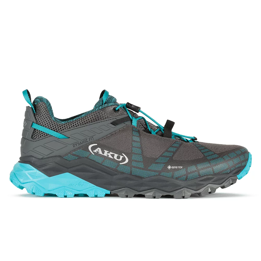 Кроссовки Aku Flyrock Gtx 699-253 grey-turquoise 38 купить,NaN