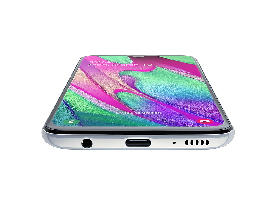 Смартфон Samsung Galaxy A40 64Gb White купить,NaN