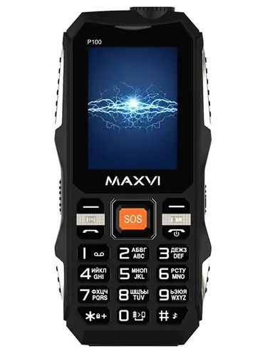Мобильный телефон Maxvi P100 Black