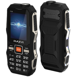 Мобильный телефон Maxvi P100 Black
