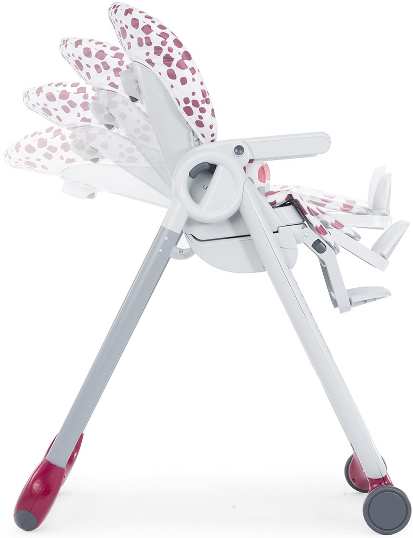 Стульчик для кормления Chicco Polly Progres5 Cherry белый купить,NaN