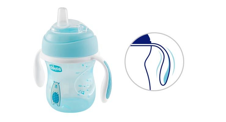 Поильник Chicco Transition Cup 4M+ Boy голубой - ForteMarket Поильник Chicco Transition Cup 4M+ Boy голубой купить,0
