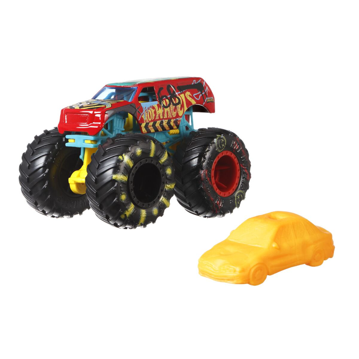 Машинка Hot Wheels Monster Trucks 1:64 Dem Derby FYJ44/GWK05 купить,NaN