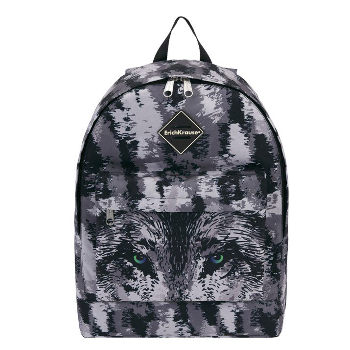 Рюкзак Erich Krause EasyLine 17L Wolf черный купить,NaN