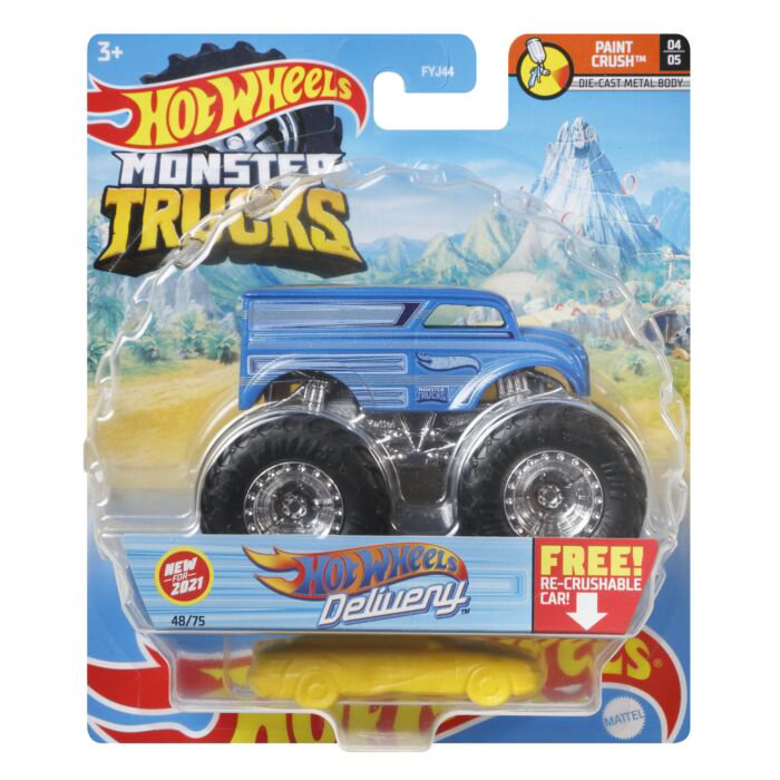 Машинка Hot Wheels Monster Trucks 1:64 Delivery FYJ44/GTH84 купить,NaN